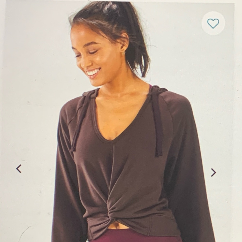 Fabletics Sydney Twist Front Hoodie View 2